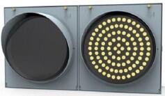 Светофор дорожный светодиодный транспортный Т.7.д (Т.7.д.I-1, тонкий)